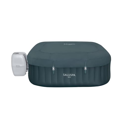 Bestway 60016R SaluSpa Ibiza Airjet Hot Tub, 4-6 Person, 71" x 71" x 26"/1.80m x 1.80m x 66cm