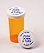Pharmacy Vials Child Resistant Cap - Push Down and Turn - Amber - 13 dram - 12 pcs (Prescription Vial, Medicine Container, Pill Bottle) by AmexDrug