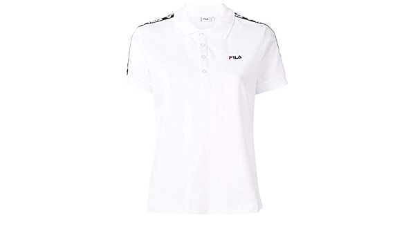 Fila 682320M67 - Polo para Mujer (algodón), Color Blanco: Amazon.es: Ropa y accesorios