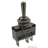 APEM 638H/2 Switch, Toggle, SPST, 15A, 250V