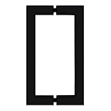 CRL SQ8X8MBL Matte Black 8" x 8" SQ Series Square