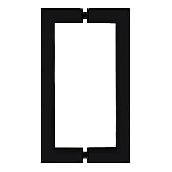 CRL SQ8X8MBL Matte Black 8" x 8" SQ Series Square