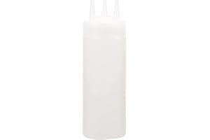 3 Hole Squeeze Bottle Shortening Dispenser Seasonal Squeezer for Ketchup Mayonnaise Mustard Sauce Nice and Deft