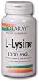 Free-Form L-Lysine Solaray 90 Tabs