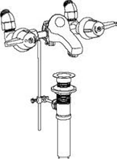 Central Brass 1178 Da 2 Handle Slant Back Lavatory Faucet Touch