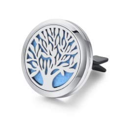 Riloer Car Air Outlet Aroma Diffuser, Perfume Essential Oil Fragrance Diffuser, Clip Aroma Diffuser (Tree Shape)
