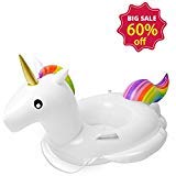 Unicorn Baby Float, Inflatable Baby Seat Boat Pool Ring Baby Swimming Float.Big Size