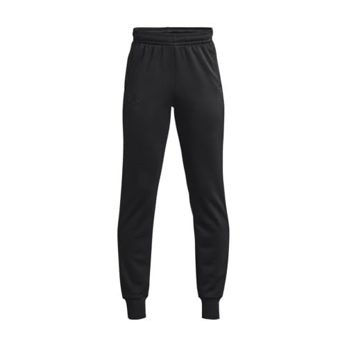 Ua Boys Ua Armour Fleece Joggers Black / / Black Yxl