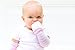 Handsocks Plushy Stay On Strap-Free No-Scratch & Warmth Baby & Kid Mittens (Medium (6-12 Months.to fit, Bicep Size Must be 5.0
