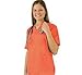 Women's Scrub Set - Medical Scrub Top and Pant, Mandarin Orange, Small