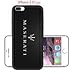 iPhone 7 Plus Cases, Maserati Fond Ecran Logo Marque Voiture Maserati Logo Drop Protection Never Fade Anti Slip Scratchproof Black Soft Rubber Case