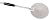 Small 8-inch Turning Pizza Peel with Long 59-inch Handle