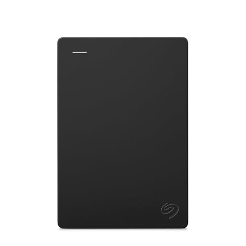 Seagate Portable Drive 4TB, Hard disk esterno portatile, 2.5", PC, PC Portatili, USB 3.0, Nero, Data Rescue Service (STGX4000400)