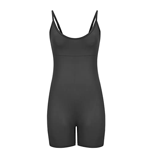 Women's Yoga Rompers Sexy One Piece Spaghetti Strap Tummy Control Padded Sports Bra JumpSuits vestidos de fiesta elegantes college graduation gifts for him chevron jumpsuit denim jumpsuit for women