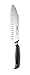 Zyliss Control Santoku Knife - Professional Kitchen Cutlery - Premium German Steel, 7-inch