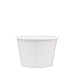 Belinlen Paper Ice Cream Cups, Paper Hot/Cold Soup Cups - 100 Count Cups (White) (12 oz)