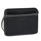 Solo Sterling Collection iPad or e-Reader or Netbook Sleeve, Holds Tablet up to 10.2 Inch Netbook, Black CLA110-4