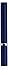 Violife Slim Sonic Electric Toothbrush for Home or Travel, Metallic Midnight Blue, Vss204, 0.15 Pound
