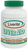 Liverite Liveraid -- 120 Tablets - 3PC