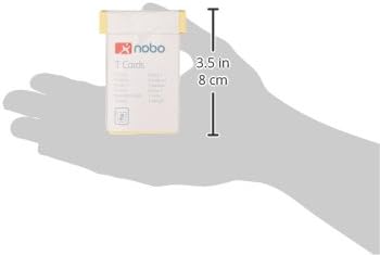 Nobo Cardboard Accessories, T-Cards (100 Pieces) Größe 2 Light Brown - Image 4