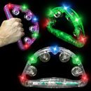Light Up Tambourine Pink