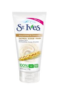 St. Ives Gently Nourished Oatmeal Scrub + Mask, 6 Ounces