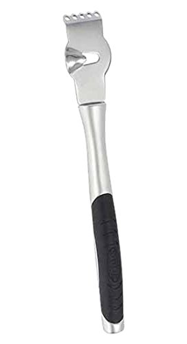 Stellar Contour Gadgets Citrus Zester, Cushioned Grip, Dishwasher Safe, Chrome plated Zinc Alloy