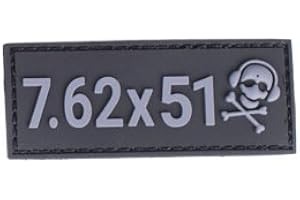 G-CODE Caliber Patch - Grey on Black