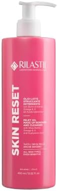 - Skin Reset, Leche Limpiadora, Desmaquillante, 400 ml