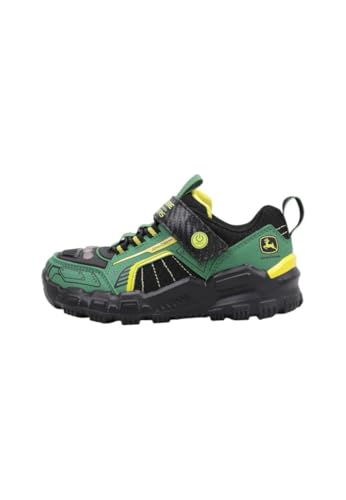 Skechers Kids Adventure Track Sneaker, Green/Black, 4 Big Kid Image