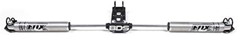 BDS 55378 BDS Fox 98224010 Dual Stabilizers Mount Kit and Pair of Fox 2.0 Steering Stabilizers for 07-15 Jeep Wrangler JK