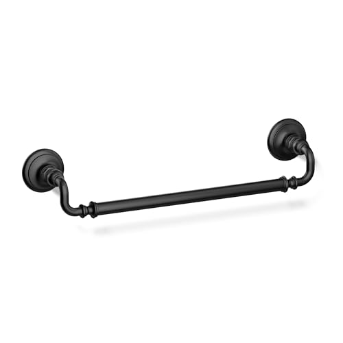 Kohler 72567-BL Artifacts® 18" Towel bar, Matte Black