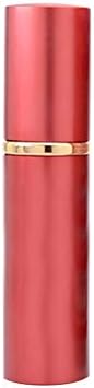 H87yC4ra 10ml Aluminum Spray Bottle Travel Fine Mist Refillable Empty Perfume Diffuser - Red