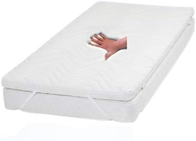 Gel Schiuma Gel Topper Materasso Altezza 9 Cm 80 90 100 X 190 200 Cm Con Amicor Pure Fodera Fodera Per Materasso Soft Soffice Dormire Come Su Un Materasso Ad Acqua Senza