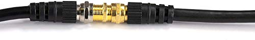 THE CIMPLE CO - Gold Cable Extension Coupler | 4 Pack | Connects Two Coaxial Video Cables, for Coax F81 (Female to Female) 3GHz Satellite, Cable TV, and Cable Internet Rated - Thumbnail 5