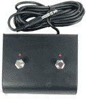 Marshall Footswitch, Two Button With LED