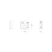 Insteon Micro Dimmer Switch Adapter, Inline Module, 2442-222 - Insteon Hub Required for Voice Control with Alexa & Google Assistant