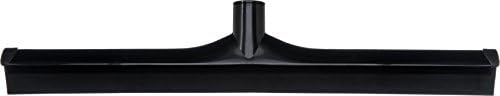 SPARTA 3656703 Plastic Floor Squeegee, Shower Squeegee, Heavy Duty Squeegee With Rubber Blade For Windows,  Glass , Shower Doors, Floors, Windshields, 20 Inches, Black, (Pack of 6)