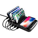 NEXGADGET Charging Station Quick Charge 3.0 Type C for Cellphone Tablet