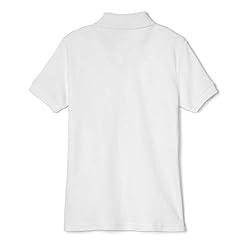 French Toast Big Girls' Plus S/S Fitted Knit Polo