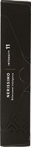 PEET’S COFFEE, DARK ROAST ESPRESSO CAPSULES, COMPATIBLE WITH NESPRESSO ORIGINAL MACHINE, 100% ARABICA COFFEE – NERISSIMO INTENSITY 11, 10 COUNT (1 BOX OF 10 ESPRESSO CAPSULES)
