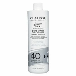 Clairol professional - pure white soy complex crème de…