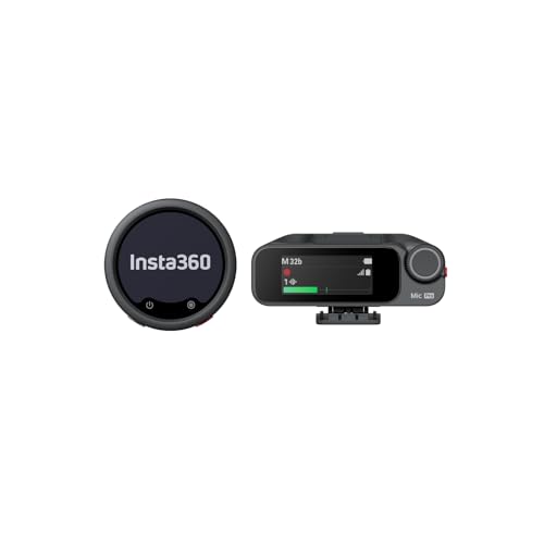 Insta360 Mic Pro (1 TX + 1 RX) - kabelloses Mini-Lavaliermikrofon