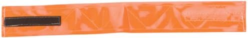 Safety Flag ABRX-RO Fluorescent Reflective Armbands, Red/Orange
