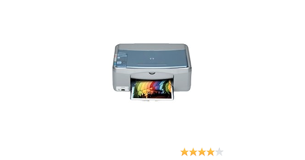 HP psc 1315 - Impresora de inyección de tinta multifunción (a color,  impresora, copiadora y escáner, velocidad de copia de 17 ppm en monocromo y  12 ppm en color, velocidad de impresión