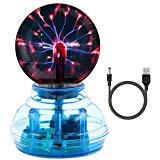 RioRand USB Powered Plasma Ball Light [Touch Sensitive] Nebula Sphere Globe Nove