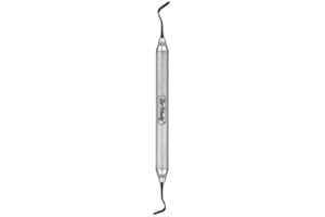 Hu-Friedy TNCIGFT4 XTS #4 Goldstein Flexi-Thin Composite Instrument, Smooth Satin Steel Handle