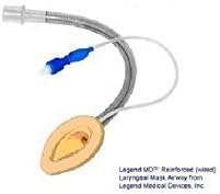 LEGEND MEDICAL-Reinforced Flexible Laryngeal Mask LMA, Size 5, Disposable