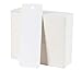 Juvale Bulk Blank Bookmarks - 300 Count, 6 x 2 in White Cardstock - Bookmark Blanks to Decorate & Pre-Punched Holes for Tassels, Tags & Hanging Labels