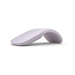 Microsoft ARC Mouse – Lilac .Sleek,Ergonomic Des